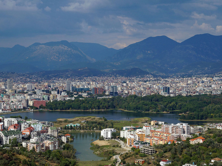 Tirana from South