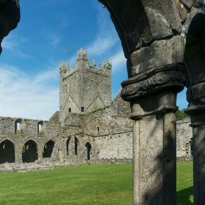 jerpoint abbey kilkenny irland mittelalterliche klosterruine