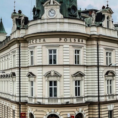 postamt historisches gebäude poczta polska