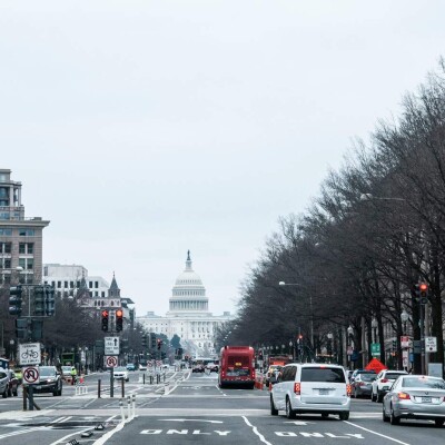 us capitol washington dc strassenansicht
