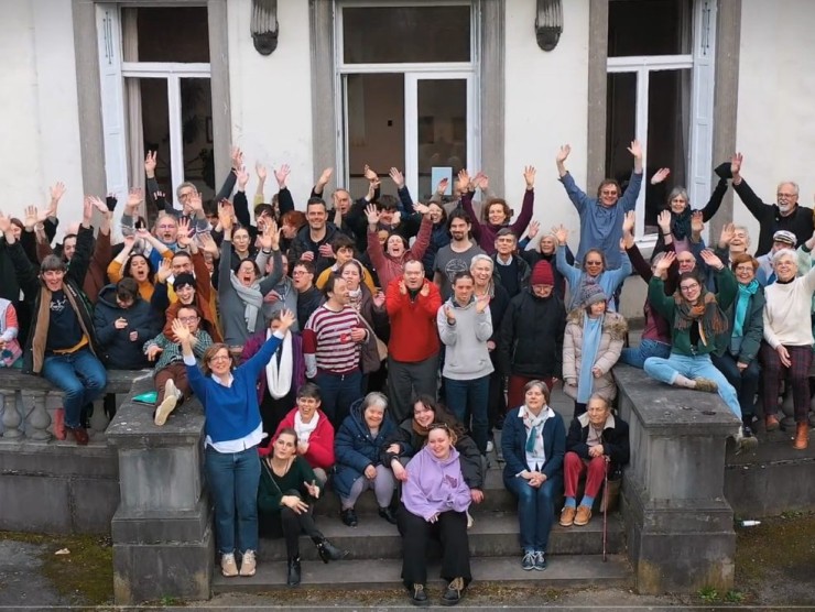 Arche Bruxelles Gruppenfoto