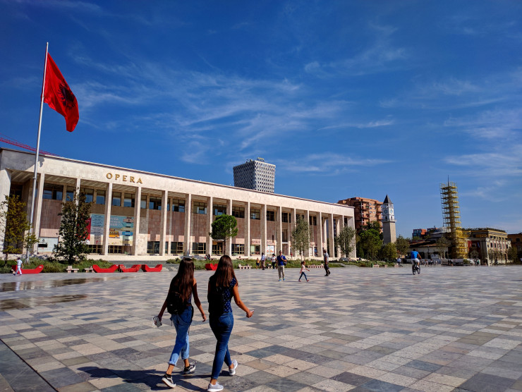 Nationale Oper und Theater in Tirana