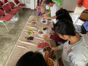 food plating